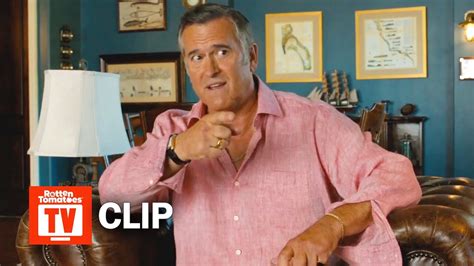 Bruce Campbell Shirtless Scene in Lodge 49